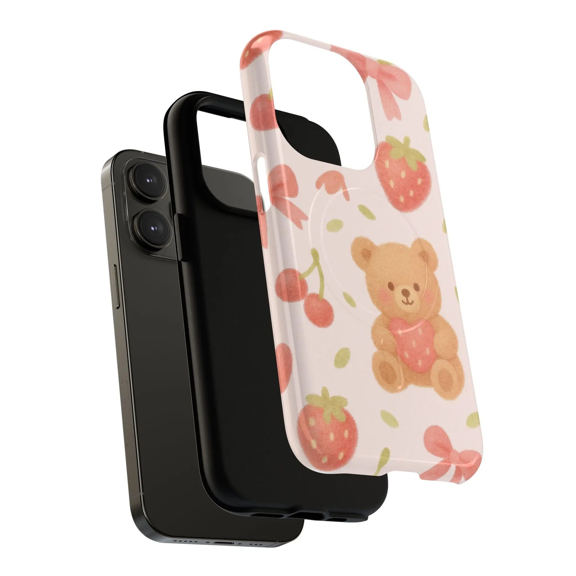 Teddy Berry Basket Friends iPhone Case with MagSafe  Shamo's