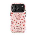 Hands in Love iPhone Case - Compatible with MagSafe  Shamo's iPhone 17 Pro / Matte