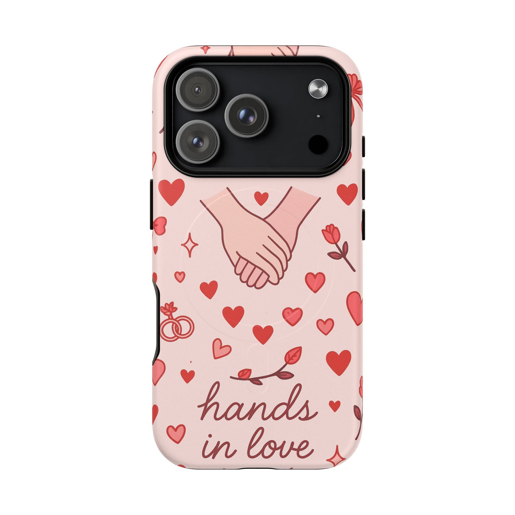Hands in Love iPhone Case - Compatible with MagSafe  Shamo's iPhone 17 Pro / Matte