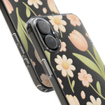 Floral Impact-Resistant Clear iPhone Case  Shamo's