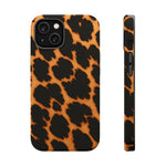 Leopard Print Impact-Resistant iPhone Case with MagSafe Compatibility  Shamo's iPhone 14 / Matte