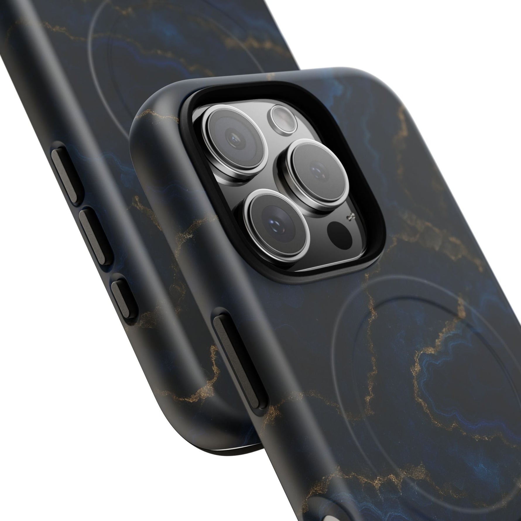 Midnight Marble iPhone Case with MagSafe  Shamo's
