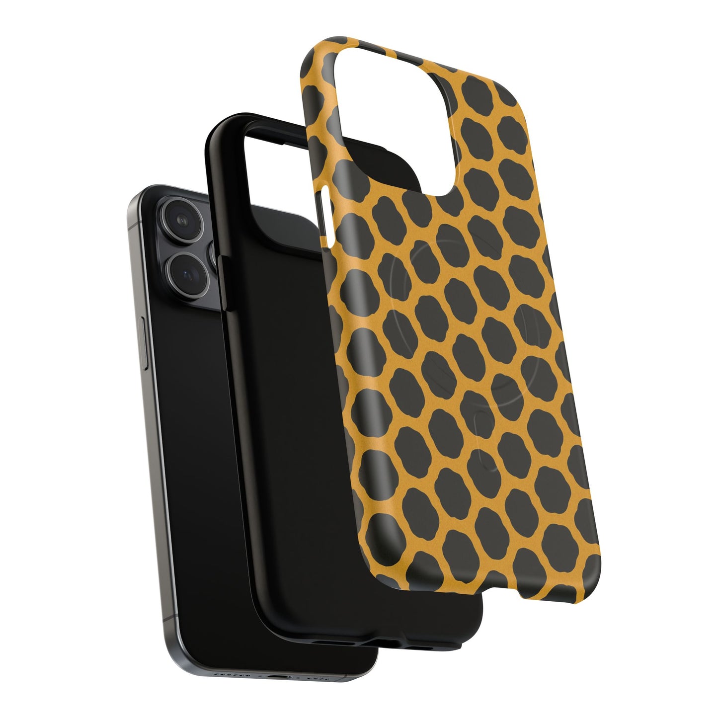 Stylish Leopard Pattern Magnetic iPhone Case | Compatible with MagSafe