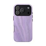 Lavender Marble iPhone Case with MagSafe - Shamo's