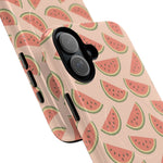 Watermelon Fruit Tough iPhone Case | Compatible with MagSafe - Shamo's