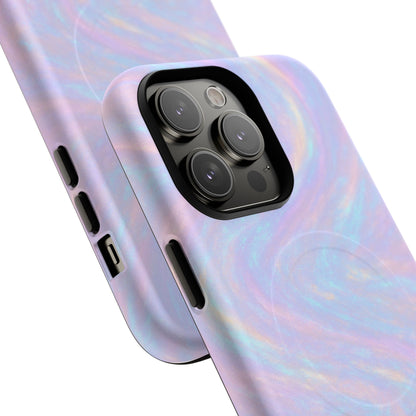 Luxury Series Iridescent Swirl iPhone Case with MagSafe