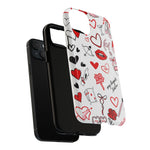 Love Doodle Tough iPhone Case (MagSafe compatible)  Shamo's
