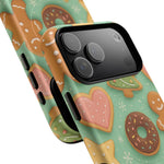 Holiday Cookie Pattern iPhone Case — MagSafe compatible  Shamo's