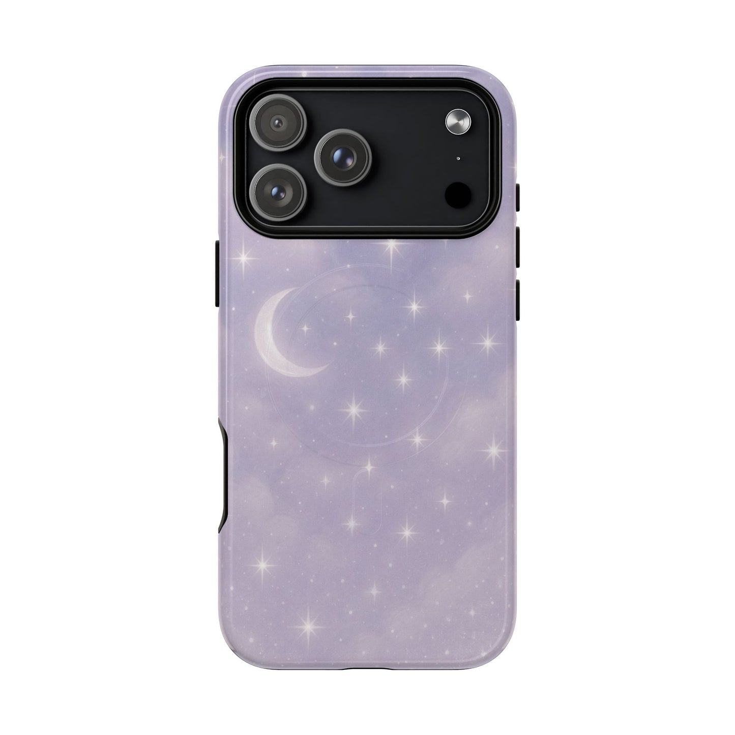 Celestial Lavender iPhone Case — Moon & Stars MagSafe Compatible - Shamo's