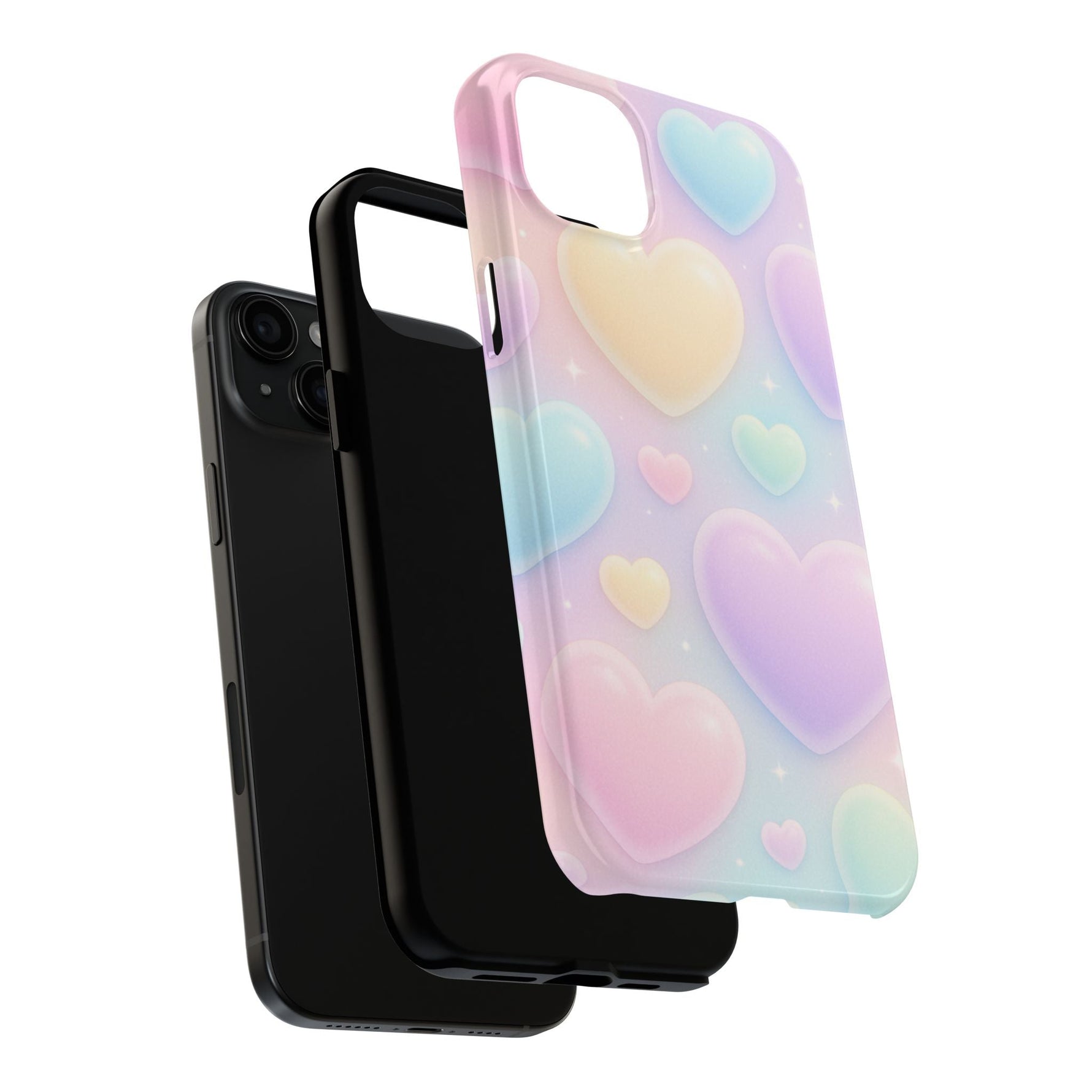 Cute Rainbow Hearts Phone Case  Shamo's