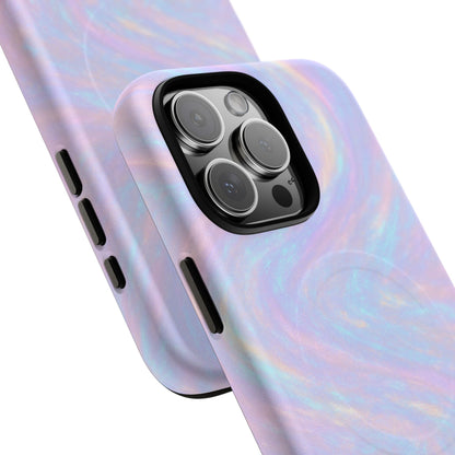 Luxury Series Iridescent Swirl iPhone Case with MagSafe