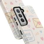 Pastel Love Letter Hearts Impact Phone Case  Shamo's