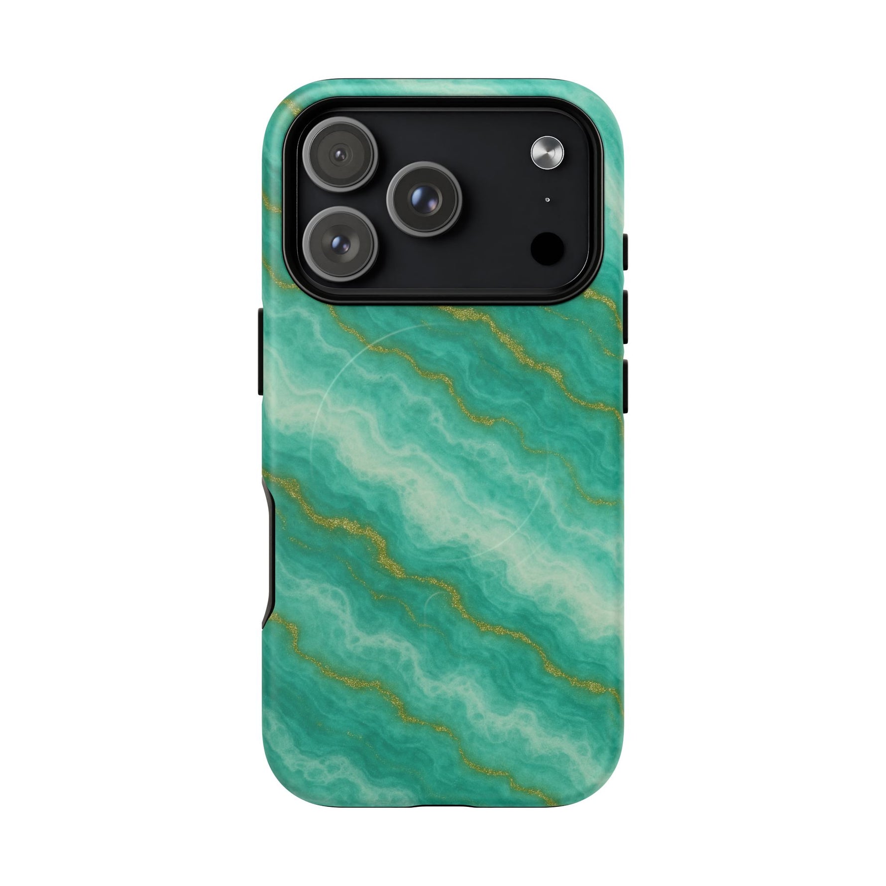 Ocean Marble Flow iPhone Case with MagSafe - Shamo's