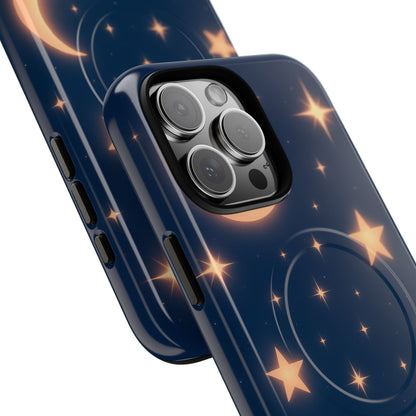 Moon Glow Magic Case for iPhone - Star and Moon Design | MagSafe