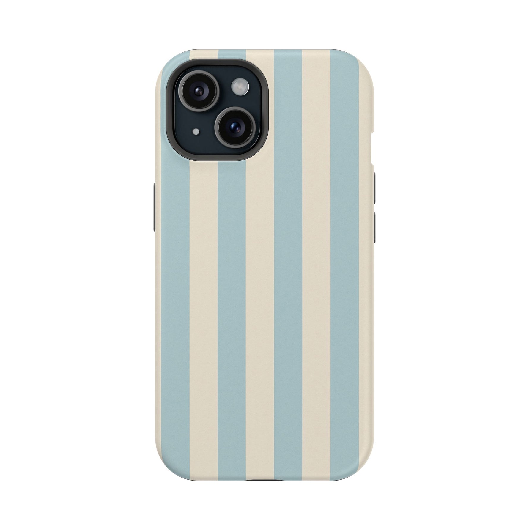 Blue Strips Pattern iPhone Case Compatible with MagSafe - Shamo's