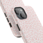 Pink Leopard Impact-Resistant iPhone Case | MagSafe