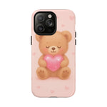 Heart Hug Teddy Bear iPhone Case – with MagSafe - Shamo's