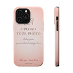 Personalizable iPhone Case | Add Your Own Photo and Text | MagSafe Compatible