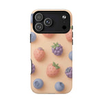 Fruitful 3D Strawberries Berries Tough Magnetic MagSafe Phone Case