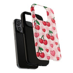 Y2K Cherries & Hearts iPhone Case | MagSafe - Shamo's