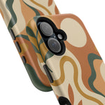 Abstract Earth-Tone Impact iPhone Case — MagSafe  Shamo's