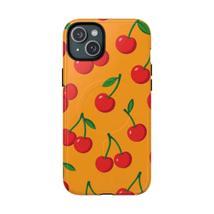 Cherry Blossom Magnetic MagSafe Phone Case #iphone-15-plus