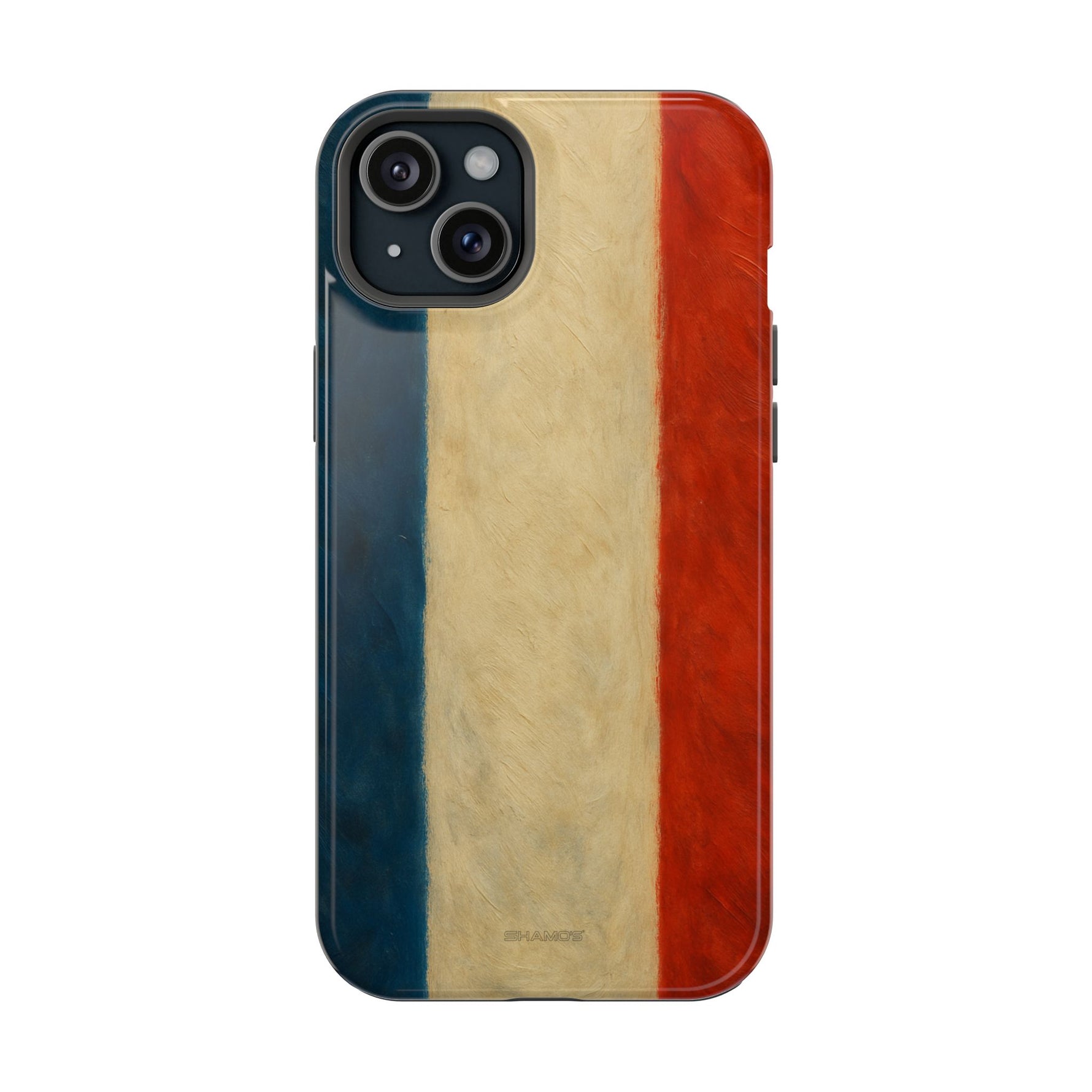 France Flag Tough Impact MagSafe iPhone Case