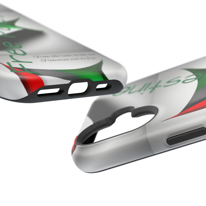 MagSafe Tough Case: Palestinian Flag & 'From the River to the Sea, Palestine Will Be Free