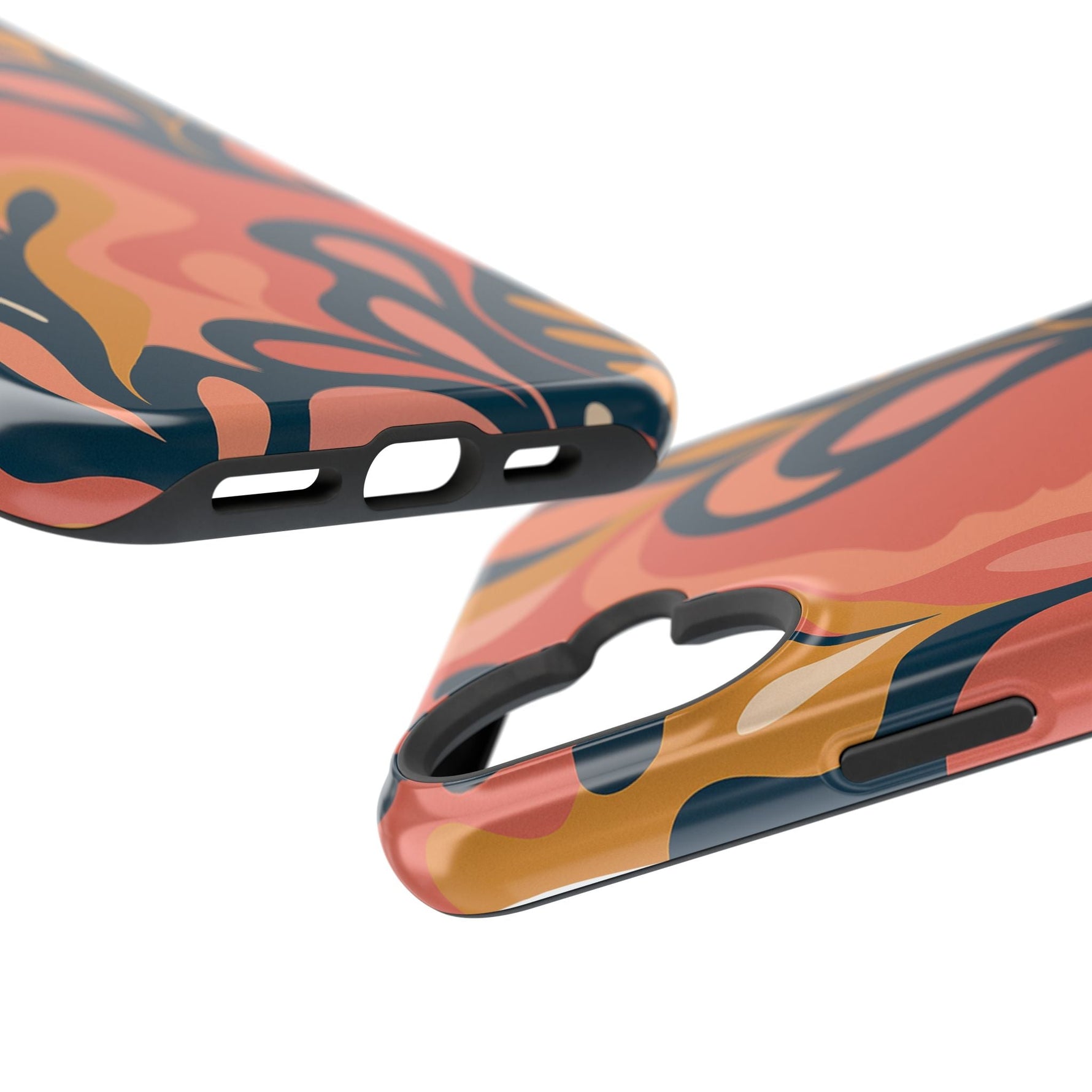 Floral Feminine Abstract MagSafe Impact-Resistant iPhone Case  Shamo's