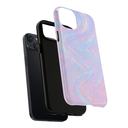Luxury Series Iridescent Swirl iPhone Case with MagSafe