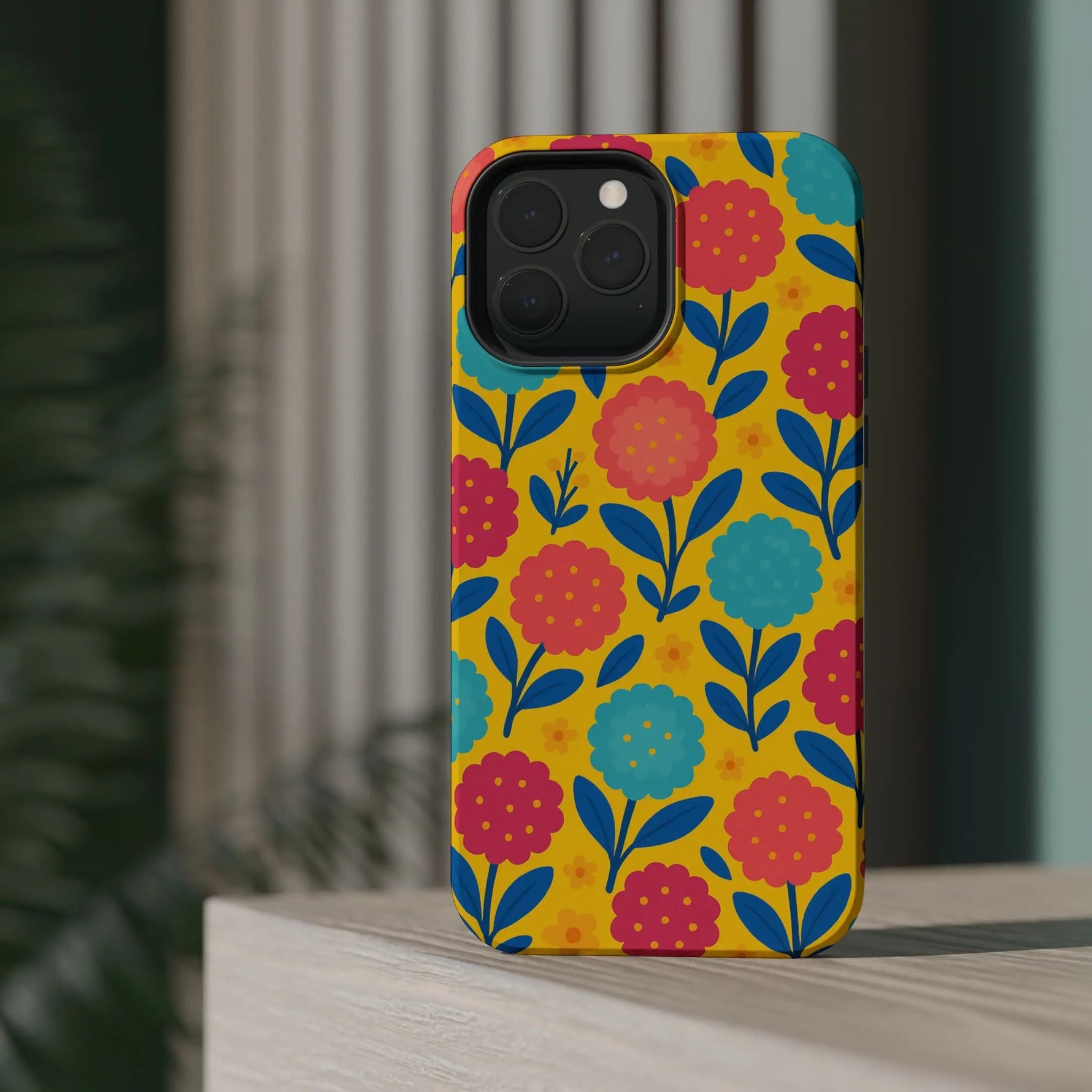 Vibrant Floral MagSafe Phone Case - Shamo's