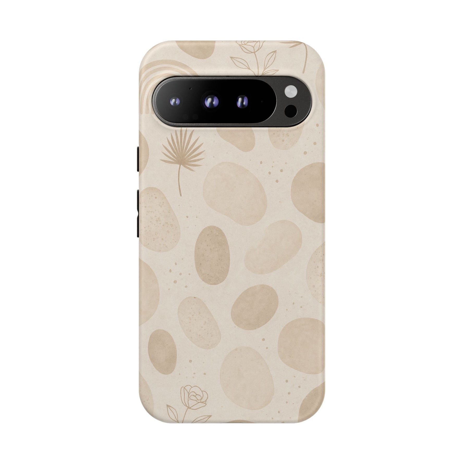 Neutral Pebble Pattern Tough iPhone Case  Shamo's Google Pixel 9 Pro XL / Matte
