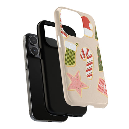 Festive Candy Cane Holiday iPhone Case | MagSafe  Shamo's