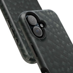 Dark Carbon Fiber Texture Magnetic Impact-Resistant iPhone Case | MagSafe compatible  Shamo's