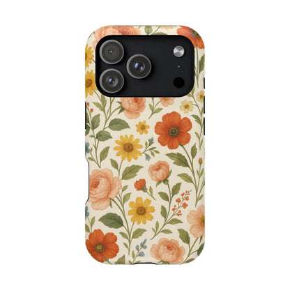 Floral Vintage Garden iPhone Case — with MagSafe  Shamo's iPhone 17 Pro / Matte