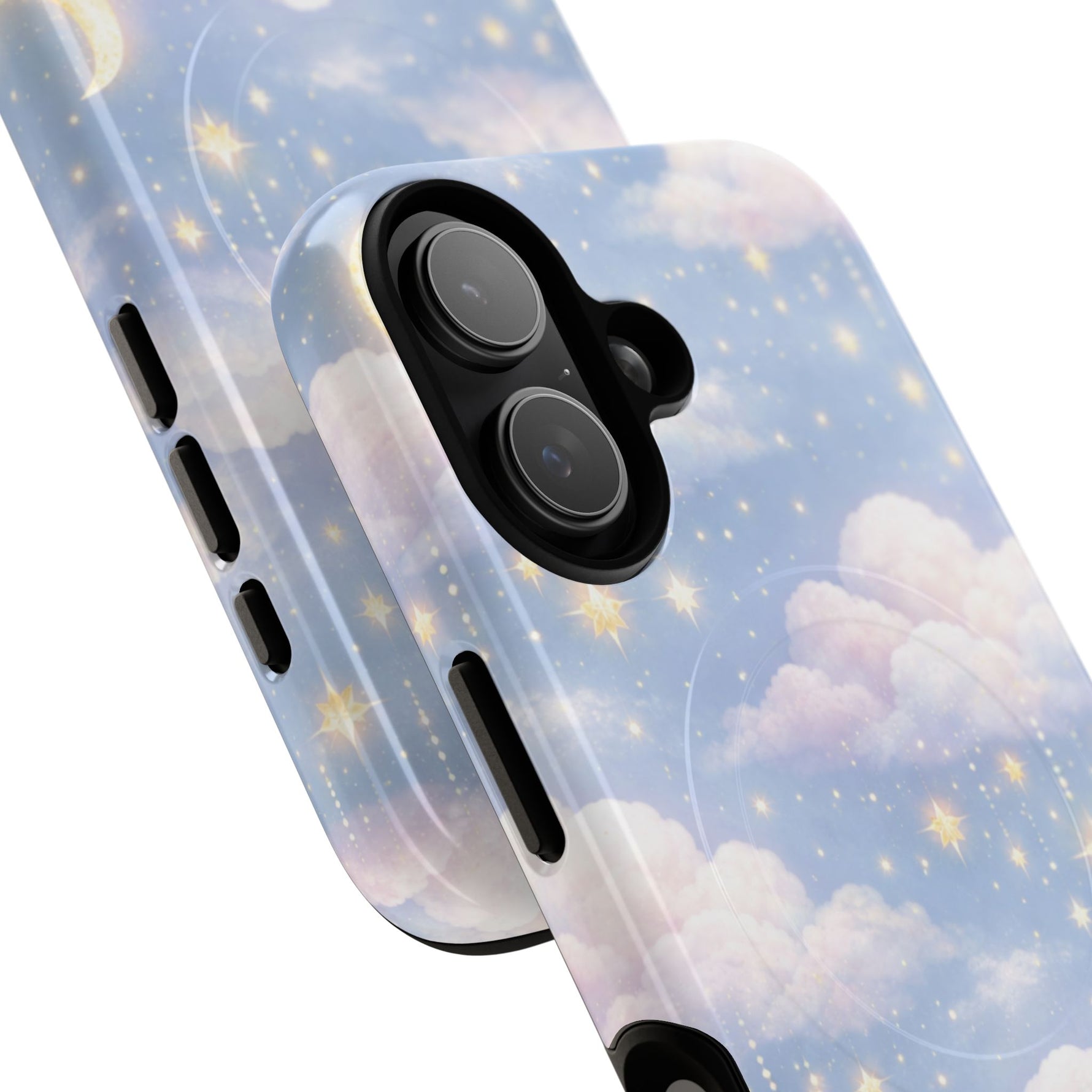 Starlit Clouds i Phone Case with MagSafe - iPhone 17 / Glossy - Shamo's