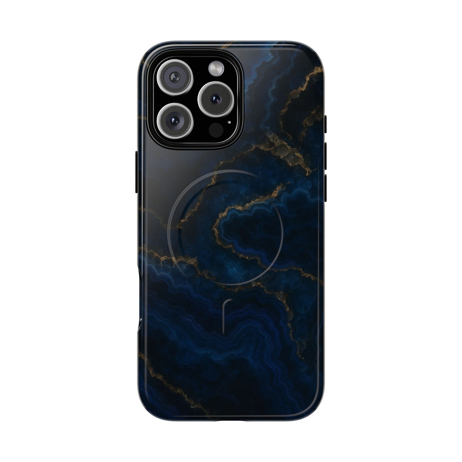 Midnight Marble iPhone Case with MagSafe - Shamo's