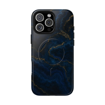 Midnight Marble iPhone Case with MagSafe - Shamo's