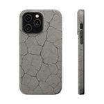 Cracked Concrete Texture iPhone Case with MagSafe compatibility  Shamo's iPhone 14 Pro Max / Glossy