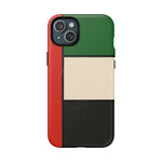 UAE Flag iPhone Case | MagSafe  Shamo's iPhone 15 Plus / Matte