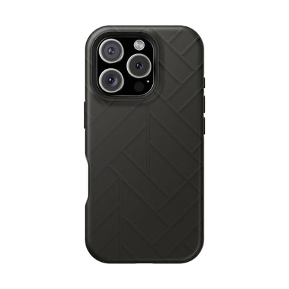Rugged Tire-Tread Design iPhone Case | MagSafe Compatible  Shamo's iPhone 16 Pro / Matte