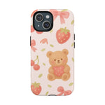 Teddy Berry Basket Friends iPhone Case with MagSafe - Shamo's