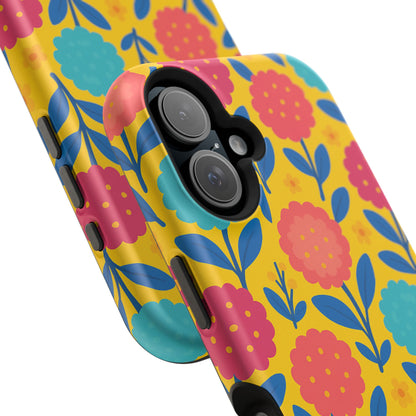 Vibrant Floral MagSafe Phone Case