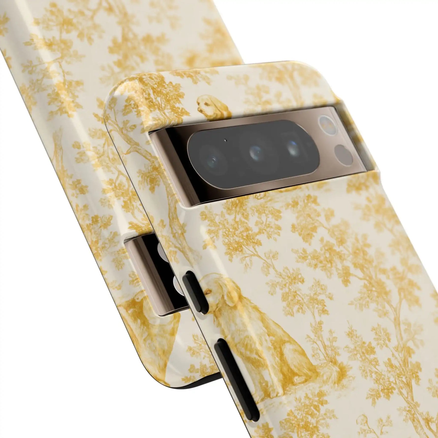Golden Retriever Pattern Phone Case — Impact Resistant Tough Cases