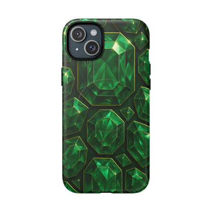 Luxury Series Emerald Gem iPhone Case with MagSafe - Shamo's