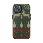 Holiday Knit Reindeer MagSafe Tough iPhone Case  Shamo's iPhone 15 / Matte