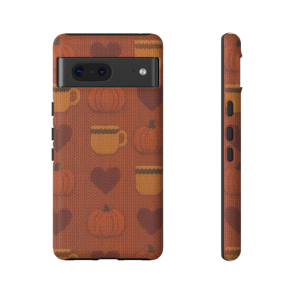 Fall Pumpkin & Coffee iPhone Case - Shamo's