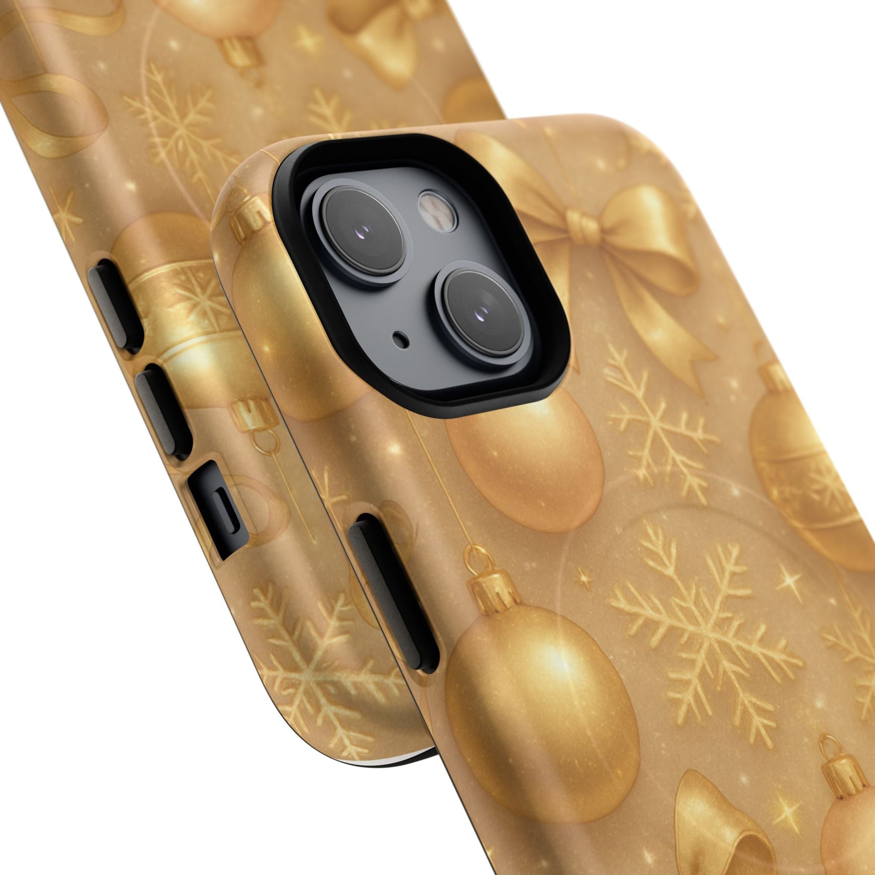 Holiday Gold Ornament iPhone Case | Compatible with MagSafe  Shamo's