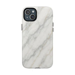 Classic White Marble iPhone Case with MagSafe - Shamo's