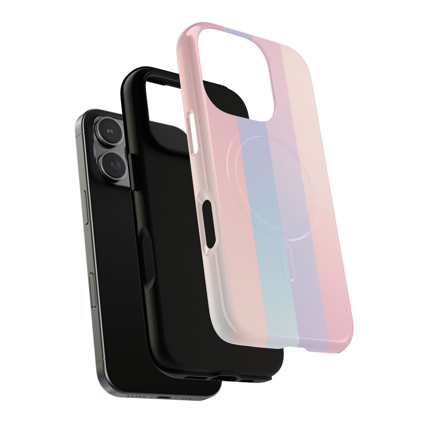 Pastel Stripe Blend Case for iPhone | MagSafe